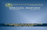 U.S. Department of Energy SPECIAL REPORT. Department of Energy SPECIAL REPORT DOE-OIG-18-09 November 2017 Department of Energy Washington, DC 20585 November 27, 2017 MEMORANDUM FOR