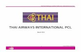 THAI AIRWAYS INTERNATIONAL PCL - listed companythai.listedcompany.com/misc/PRESN/20120329-THAI-TiscoCorporateDa… · THAI AIRWAYS INTERNATIONAL PCL ... Competition from LCCs / Traditional