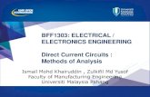 BFF1303: ELECTRICAL / ELECTRONICS ENGINEERING Direct ...ocw.ump.edu.my/pluginfile.php/1175/mod_resource/content/1/DC... · BFF1303: ELECTRICAL / ELECTRONICS ENGINEERING Direct Current