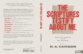 THE SCRIPTURES TESTIFY ABOUT ME - Amazon S3 · the scriptures testify about me jesus%and%theg ospel%% in%the%% old%testament edited by d. a. carson wheaton, illinois