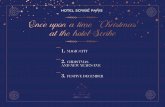 Once upon a time “Christmas” at the hotel Scribe€¦ · 1. MAGIC CITY 2. CHRISTMAS AND NEW YEAR’S EVE 3. FESTIVE DECEMBER Once upon a time “Christmas” at the hotel Scribe