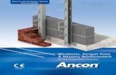 Masonry Panel Design Service Now Available CI/SfB Xt6 ... · Masonry Panel Design Service Now Available BS EN 845-3 ... and aluminium structures: ... factory production controls by