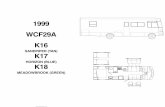 1999 WCF29A K16 - Winnebago · 1999 wcf29a k16 sandpiper (tan) k17 horizon (blue) k18 meadowbrook (green) accessories group ... 102920-01-01a ea hinge/spring loaded - …