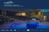 Audio Visual System Solutions for Education… · SOLUTION GUIDE LECTURE HALLS Audio Visual System Solutions for Education