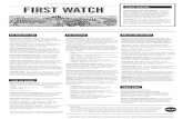 First Watch Menu - Cloud Object Storage | Store & … DAYTIME CAFE BREAKFAST • BRUNCH • LUNCH CLASSIC FAVORITES THE TRADITIONAL BREAKFAST Two fresh cage-free eggs any style with
