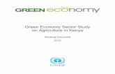 Green Economy Sector Study on Agriculture in Kenyadrustage.unep.org/.../files/publications/kenya_agriculture_final.pdf · THE AGRICULTURE SECTOR IN KENYA ... Table 3 Social indicators
