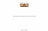 REPUBLIC OF KENYA - FAOLEX Database | Food and Agriculture ...faolex.fao.org/docs/pdf/ken147935.pdf · 7.3 Social Sustainability ... Agriculture plays an important role in the ...