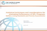Analytical techniques and considerations for …pubdocs.worldbank.org/pubdocs/publicdoc/2016/5/604321464290145639/...Analytical techniques and considerations for evaluating Performance