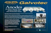 Heater Treater Anodes Brochure ATC-FT · Galvotec maintains a large network of select distributors throughout the country in order to fulﬁll any customers’ requirements. Typical