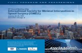 International Society for Minimal Intervention ... - spine.org · Presented by the International Society for Minimal Intervention in Spinal Surgery ... spondylolisthesis in addition