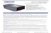 DC/AC Sinewave Inverters 500W to 7000W - Power Supply, …snaptec.com.au/sls500-7000.pdf · Pure Sinewave output ... 50/60Hz: The Inverter Output Frequency is ... ♦ Make sure the