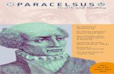PARACELSUS · Paracelsus-Center: Tel. +41-(0) ... thetic magic is able to help. For this, one can find the following example with Paracelsus: “A live spider should