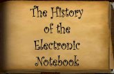 The History of the Electronic Notebook - NAICCnaicc.org/.../2016/08/The-History-of-the-Electronic-Notebook-.pdfThe History of the Electronic Notebook. 1982. First Laptop from 1982