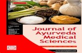 J Ayu Med Sci - Rajput et al...230 | ISSN: 2456-4990 | jayumedsci@gmail.com Journal of Ayurveda Medical Sciences Quarterly Journal for Rapid Publication of Researches in Ayurveda and