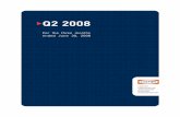 Q2 2008 Quarter Report - Canfor · 2 To Our Shareholders Canfor Corporation today reported net income of $64.2 million ($0.45 per share) for the second quarter of 2008, compared to
