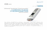 Infrared forehead Thermometer CONTACTLESS THERMOMETER … · Infrared forehead Thermometer CONTACTLESS THERMOMETER Thermo Checker ... body (such as mouth, armpit, rectum, ear, and