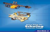 Spare Parts for Schwing -   Parts for Schwing Concrete Pumps Spare Parts for Schwing Concrete Pumps. components, accessories, spare parts for construction machineries