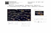 Multi-Conjugate Adaptive Optics Feasibility Study · Web viewMulti-Conjugate Adaptive Optics: A Feasibility Study for Gemini-South Version 1.2 21 January, 2000 Editor Francois Rigaut