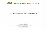 THE WORLD OF CASHEW - Oltremare · The World of Cashew - Oltremare May 2017 Page 2 CCOOMMPPAANNYY PPRROOFFIILLEE The Italian private company OLTREMARE …