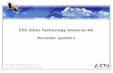 CTU Clean Technology Universe AG Scrubber systems Scrubbing Syste… · CTU Clean Technology Universe AG. Scrubber systems . 21.10.10. CTU Clean Technology Universe AG - Your Partner