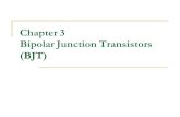 Bipolar Junction Transistors - site.iugaza.edu.pssite.iugaza.edu.ps/abdos/files/chapter31.pdf · Bipolar Junction Transistors (BJT) A bipolar transistor essentially consists of a