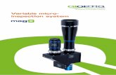 Variable micro- inspection system - Qioptiq1].pdfVariable micro-inspection system mag.x system 125 02 03 Designed for large Sensors ... ISO 2768-mH und ISO 8015 Optikdarstellung nach