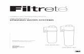 High Performance DriNkiNg WAter SySteMS filters include 4US-MAXS-F01 and 4US-MAXL-F01. TURN WATER ON: 1. Turn the water back on at the cold water shut-off valve. (Fig. 16) 2.