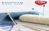 m a d e e a s y - Yarn, Knitting Patterns, Crochet Patterns written for beginners, and features easy-to-un-derstand diagrams and step-by-step instructions to illustrate knitting stitches