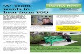 ‘A’ Team PETRA News wants to Parkhill Estate Tenants ...petratmo.weebly.com/uploads/1/2/3/7/12379980/petra_news_april_2017.pdfPETRA News PETRA works to create a vibrant, caring