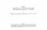 Labour Standards Regulations, 1995 · LABOUR STANDARDS, 1995 L-1 REG 5 3 CHAPTER L-1 REG 5 The Labour Standards Act TITLE AND INTERPRETATION Title 1 These regulations may be cited