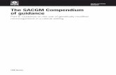 Health and Safety Executive The SACGM Compendium of … · Health and Safety Executive The SACGM Compendium of guidance ... For example, drug characterisation studies are covered