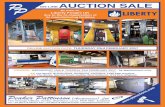 AUCTION SALE tool & cutter grinder, 12x6” capacity, s/n 475. Acmill 2 turret mill, powerfeed, 62-2550rpm, belt head, 48x12” table Cincinnati Hydro-Tel vertical bed ...