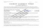 INITIAL PAGE CHICK COREA TRIO - The Kurland Agency · chick corea trio rider fall 2015 initial_____page 2 h o t e l r e q u i r e m e ...