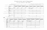 Concerto per fagotto - Free Sheet poco Allegro poco Concerto per fagotto en mi minore, RV 484 Antonio Vivaldi (1678-1741) Fagotto Violino I Violino II Viola Violoncello Contrabasso