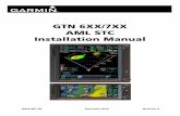 GTN 6XX/7XX AML STC Installation Manual - Aircraft ...aeroelectric.com/Installation_Data/Garmin/GTN6XX-7XX_IM.pdfGTN 6XX/7XX AML STC Installation Manual 190-01007-A3 6 190-01007-A3