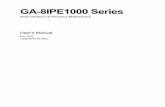 GA-8IPE1000 Series - Support - GIGABYTE Globaldownload.gigabyte.eu/FileList/Manual/motherboard_manual...GA-8IPE1000 Series Motherboard Layout..... 6 Block Diagram..... 7 Chapter 1