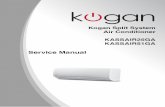 Table of Contents - Kogan.com 6 of 69 51, 61 1.5 10 66 2.5 20 25 Auxiliary electric heater 1.5 10 32, 35, 36Auxiliary electric heater 1.5 10 51, 61, 66 Auxiliary electric heater 2.5