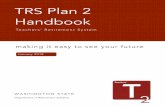 TRS Plan 2 Member Handbook - State of - State of … · retirement systems of Seattle, Tacoma and Spokane) can affect your: • Eligibility for TRS Plan 2 membership • Eligibility