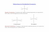 Distortions in Octahedral Geometry - IITKhome.iitk.ac.in/~madhavr/CHM102/Lec4.pdf · Distortions in Octahedral Geometry If theground elt ilectronicconfi tifiguration of anon-linear