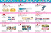 Great Savings for your Baby & Toddler - Costcocdn.costco.com.au/web/coupons/20160324X/XX/13875 P8... · Baby & Toddler $7.99 per each 2 in 1 Jigsaw Storybook Item 38403 $1 OFF $0.13