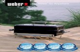 The Weber Go-Anywhere€¦ · Weber® Go-Anywhere. ... at its option repair or replace such faulty materials or workmanship. ... the briquettes forming a rough pyramid shape.