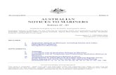 AUSTRALIAN NOTICES TO MARINERS to Mariners/2018... · The capital letter (P) ... Participating chart agents are listed on the AHO website as providing a 'Paper Notices to Mariners’