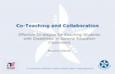 Effective Strategies for Reaching Students with ...specialedlaw.blogs.com/home/files/Co-teaching_presentation.pdf · Effective Strategies for Reaching Students with Disabilities in
