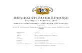 INFORMATION BROCHURE - SGSITS - Indoresgsitsindore.in/PDF/PG-Brochure-2015-05-07.pdfactivities of professional bodies like IEEE, IE(I), ISTE, IGS, IWRS, ASE, IPA, IHPA, APTI etc. This
