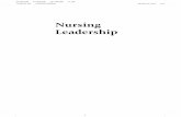 Nursing Leadership - Nexcess CDNlghttp.48653.nexcesscdn.net/80223CF/springer-static/media/sample... · Interdisciplinary Leadership in Nursing International Council of Nurses (ICN)