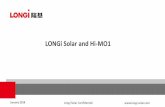 LONGi Solar and Hi-MO1aeesolar.com/wp-content/uploads/2018/01/LONGi... · - Higher impurity, low MCLT - Lower Oi concentration ... A B C D E F. Solar ... PV Module Maker Tier 1 List