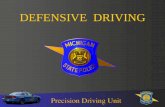 DEFENSIVE DRIVING - michigan.gov€¢ Definition of Defensive Driving. ... • Running stop signs and red lights ... • An accurate perception of their driving