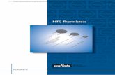 NTC Thermistors - Farnell element14 · Cat.No.R44E-15 NTC Thermistors R44E.pdf Dec.17,2012!Note † Please read rating and !CAUTION (for storage, operating, rating, soldering, mounting