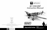 Bf-109G BNF Instruction Manual 2 Fast, agile and armed to the teeth, Willy Messerschmitt’s Bf-109 dominated European skies at the outset of World War II. With …
