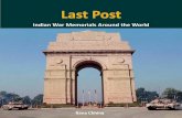 Last Post - Ministry of External Affairs, Government of India Post Indian War Memorials Around the World Centre for Armed Forces Historical Research United Service Institution of India